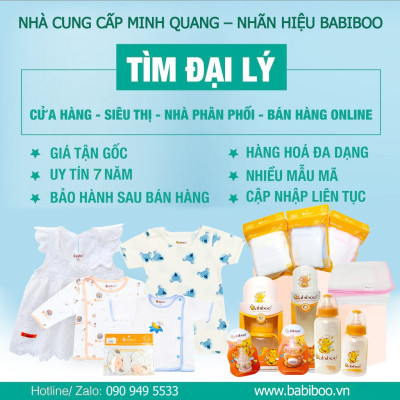 Khăn sữa cho bé Babiboo khăn gạc Nhật 4 lớp set 10/cái - BK02