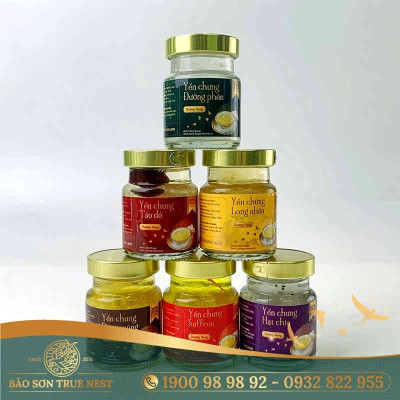 Yến Chưng Saffron (Hũ 70ml) - BẢO SƠN TRUE NEST