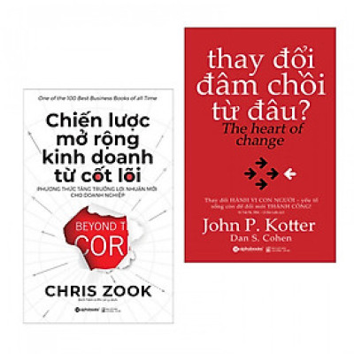 Combo 2 cuốn sách kinh tế hay nhất: Chiến Lược Mở Rộng Kinh Doanh Từ Cốt Lõi + Thay Đổi Đâm Chồi Từ Đâu ( Tặng kèm bookmark Phương Đông) 