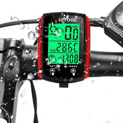 Đồng hồ đo tốc độ xe đạp Kiotool Chính xác chống nước