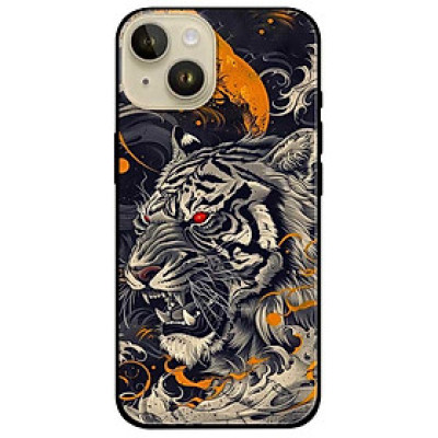 Ốp lưng cho IPhone 15 - 15 Plus - 15 Pro - 15 Pro Max - 16 - 16 Plus - 16 Pro - 16 Pro Max - Hổ Mắt Đỏ - Hàng Chính Hãng