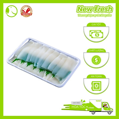 Mực Nang Cắt Sashimi - Khay 200Gr