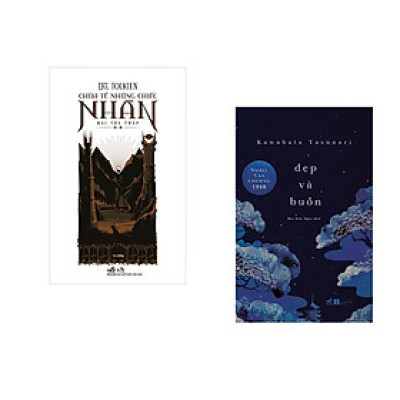 Combo 2 cuốn sách: Chúa tể những chiếc nhẫn, tập 2 - Hai tòa tháp + Đẹp và buồn