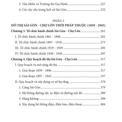 Đô Thị Sài Gòn Chợ Lớn Trước Năm 1945 Qua Tài Liệu Lưu Trữ