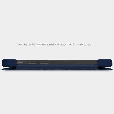 Bao da dành cho iPhone 12 Pro Max Nillkin Qin chính hãng