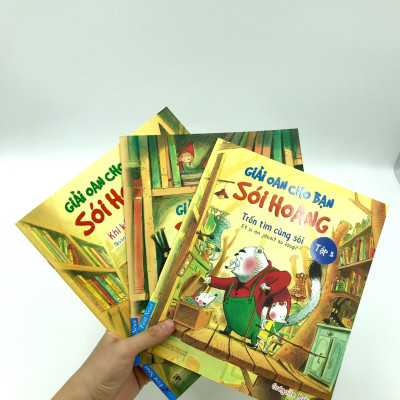 Bộ Sách Thiếu Nhi - Giải Oan Cho Bạn Sói Hoang (Bộ 3 Cuốn)