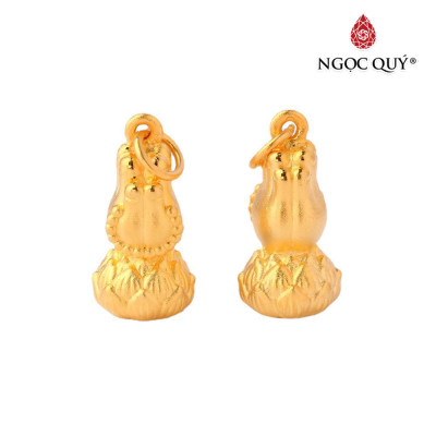 Charm bạc treo hình chắp tay - Ngọc Quý Gemstones