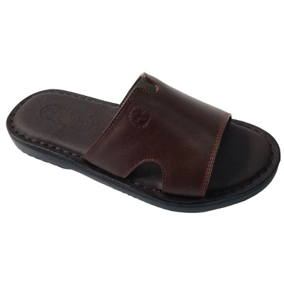 Dép Nam Quai Ngang  Da Bò BIGGBEN DN359