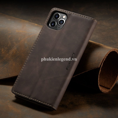 Bao da dạng ví dành cho iPhone 13 Pro Max hiệu caseme chống sốc chống va đập bụi bẩn, có ngăn đựng tiền, đựng thẻ tiện dụng - Hàng chính hãng