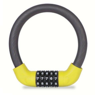 Combo xe đạp Khóa xe đạp 5 số vàng+Đèn pha siêu sáng+Đèn led hậu