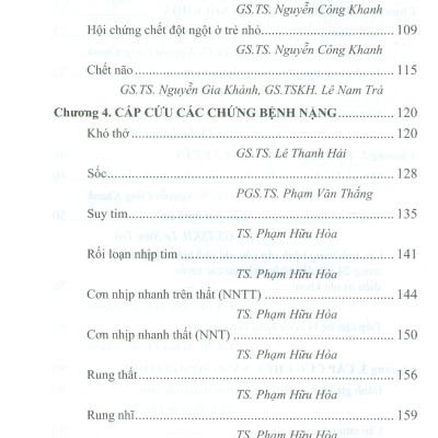 Thực Hành Cấp Cứu Nhi Khoa (Tái bản lần thứ hai, có sửa chữa và bổ sung) - GS.TS. Nguyễn Công Khanh, GS.TSKH, Lê Nam Trà đồng chủ biên