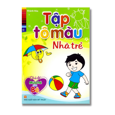 Tập Tô Màu Nhà Trẻ ( Bộ Túi 8 Cuốn)