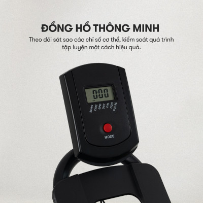 CHỈ GIAO MIỀN BẮC | Xe đạp tập KINGSPORT KS-107 khung sườn chắc chắn, chuyển động êm ái, kháng lực mạnh mẽ, cân nặng phù hợp từ dưới 75-80kg