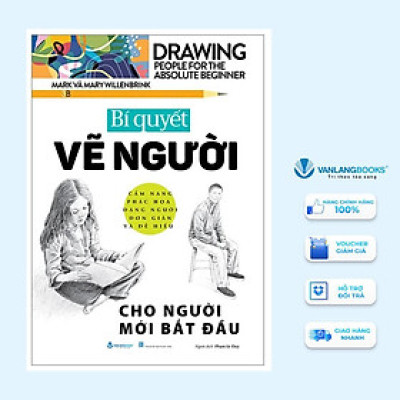 Sách - Bí Quyết Vẽ Người Cho Người Mới Bắt Đầu - Văn Lang