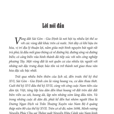 Đô Thị Sài Gòn Chợ Lớn Trước Năm 1945 Qua Tài Liệu Lưu Trữ