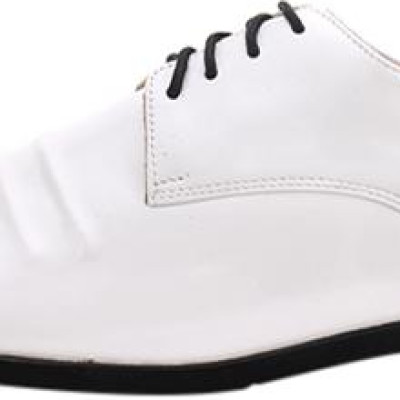 Giày Nam Cột Dây Đen Huy Hoàng HT7751 - Trắng