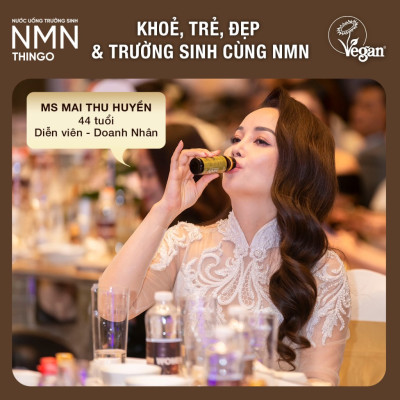 NMN Thingo - Liệu trình 1 tháng 3 hộp NMN tặng quà Túi hoặc Ly sứ cao cấp - Hàng chính hãng