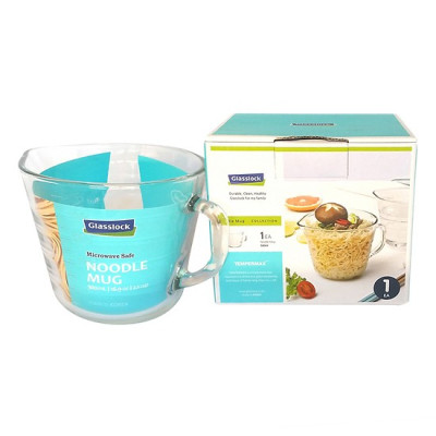 Cốc thủy tinh có vạch chia Hàn Quốc GL1475 dung tích 500ml - Để được trong lò vi sóng