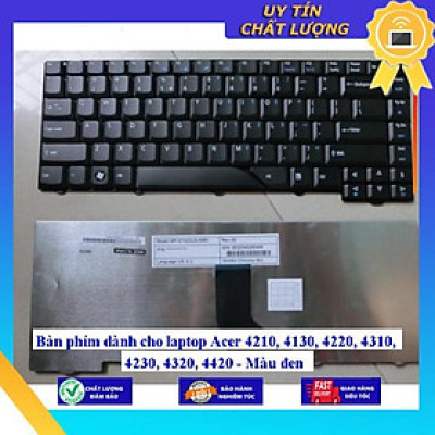 Bàn phím dùng cho laptop Acer 4210 4130 4220 4310 4230 4320 4420 - Màu đen  - Hàng Nhập Khẩu New Seal