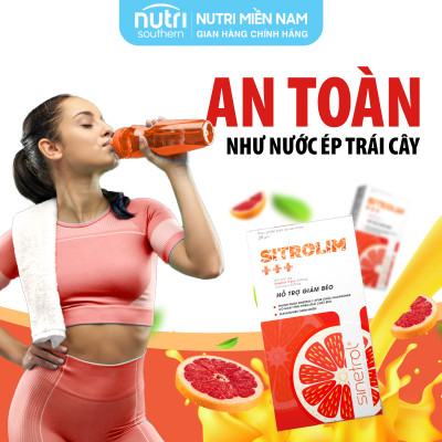 SITROLIM - Hỗ trợ kiểm soát cân nặng an toàn, nguyên liệu nhập khẩu từ Pháp