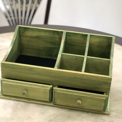 HỘP ĐỰNG MỸ PHẨM, TRANG SỨC, ĐỒ DÙNG CÁ NHÂN ..GỖ TỰ NHIÊN CAO CẤP VIMOS - F133