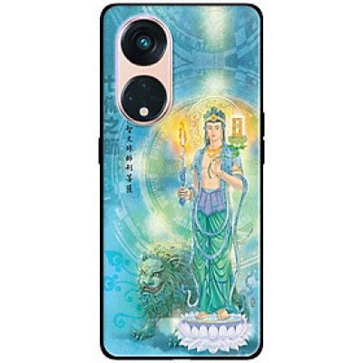 Ốp lưng dành cho Oppo Reno 8T 4G - Reno 8T 5G - Reno 10 5G - Reno 10 Pro 5G - Văn Thù Sư Lợi Bồ Tát - Hàng Chính Hãng