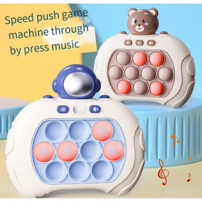 Máy Chơi Game Pop it Cầm Tay Điện Tử Nhấn Bong Bóng Vui Nhộn - Máy chơi game vật lý Chống Căng Thẳng Cho Trẻ Em Giảm Stress Đồ Chơi Toy Xả Stress