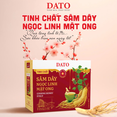 Tinh Chất Sâm Dây Ngọc Linh Mật Ong DATO. Không chất bảo quản, ngăn ngừa ung thư, nâng cao sức khỏe