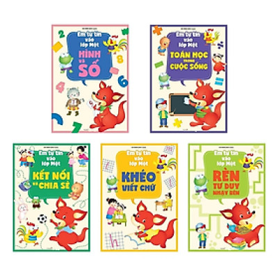 Combo Em Tự Tin Vào Lớp Một (5 Cuốn) - ML