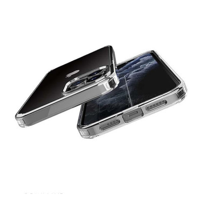 Ốp Lưng Trong Suốt cho IPHONE 15 Pro/ 15 Pro Max WiWu Chống Sốc 4 Góc, Ốp Dẻo, Chống Ố Vàng, Hạn Chế Bám Vân Tay - Hàng Chính Hãng