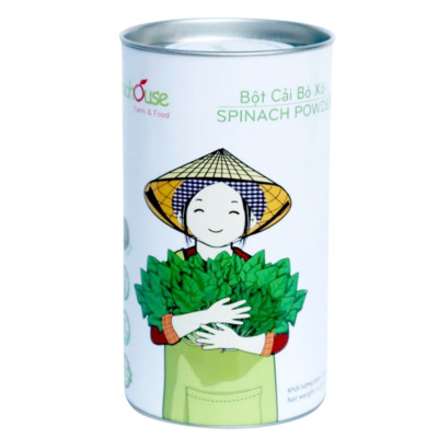 Bột cải bó xôi hữu cơ nguyên chất sấy lạnh Dalahouse - Mẫu mới 2022 Hộp 120gr tiết kiệm - Nguồn Vitamin K,A,C, sắt, magie & Mangan cao giúp xương chắc khỏe, hỗ trợ tiêu hóa và hỗ trợ thị lực _ ThuDươngShop Chờ duyệt tự động