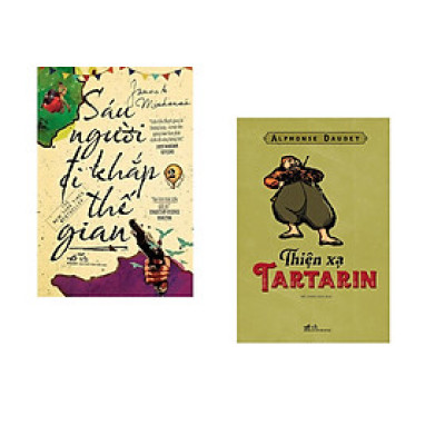 Combo 2 cuốn sách: Sáu người đi khắp thế gian tập 2   + Thiện xạ Tartarin