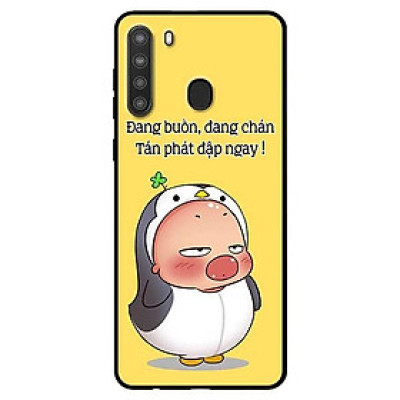 Ốp lưng dành cho Samsung Galaxy A21 mẫu Quỳnh Buồn