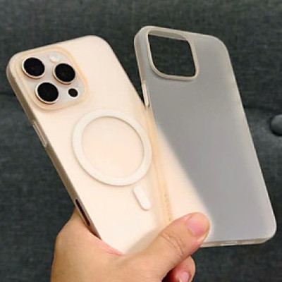 Ốp lưng siêu mỏng RAIGOR cho iPhone 16 Pro 16 Pro Max, hỗ trợ sạc không dây - Hàng nhập khẩu