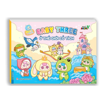 Sách Tô Màu - Baby Three - 12 Con Giáp + Cổ Tích + Bốn Mùa + Thị Trấn Nhỏ + Tết + Chuyện Của Mèo Cam - Combo 6 Cuốn - Minh Thắng