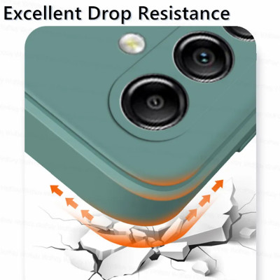 Ốp Lưng Dành Cho Samsung Galaxy A05s Silicone Dẻo Lót Nhung Nỉ Chống Sốc chống bẩn hạn chế bám vân tay - Hàng Nhập Khẩu