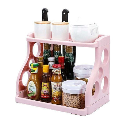 Kệ 2 Tầng Đựng Đồ Dùng Nhà Bếp Đa Năng Loại Lớn