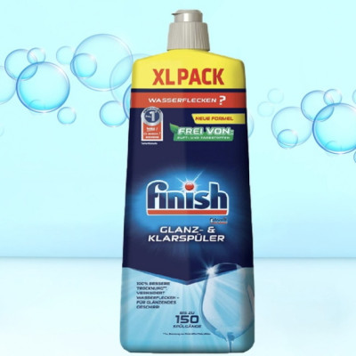 Nước làm bóng Finish 1150ml tặng túi zip 3 kẹo Senjaku Nhật Bản