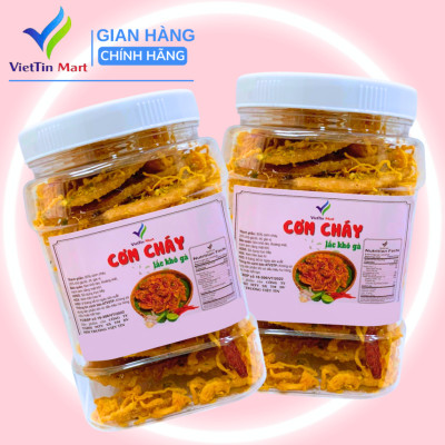500G CƠM CHÁY LẮC KHÔ GÀ (đóng hũ) VIETTIN MART
