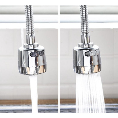 Combo 2 cái Đầu Vòi Tăng Áp Có dây dài, Điều Hướng Xoay 360 Độ, 2 Chế Độ, Tiết Kiệm Nước