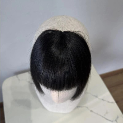 Mái Hime mái dày tóc thậ.t nữ (không có tóc phía sau) - Tóc Giả Vân Anh