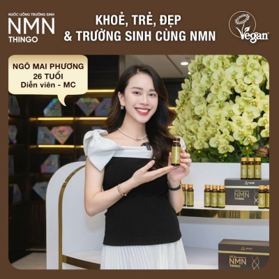 NMN Thingo - Liệu trình 1 tháng 3 hộp NMN tặng quà Túi hoặc Ly sứ cao cấp - Hàng chính hãng