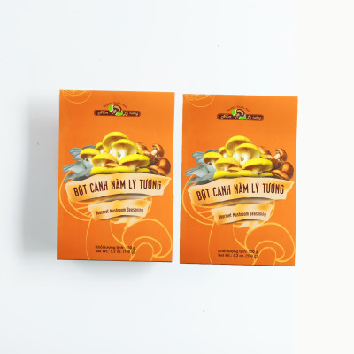 Combo 2 Gói Bột Canh Nấm Chay Lý Tưởng 150g, Nguyên Chất Từ Nấm Thơm Ngon Đậm Vị An Toàn Cho Sức Khoẻ