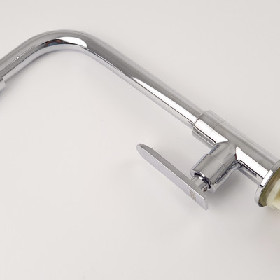 Vòi rửa chén lạnh Eurolife EL-T015 (Trắng bạc)