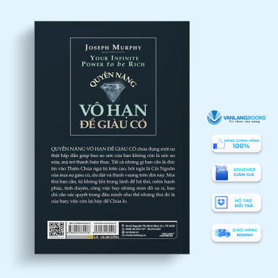 Quyền Năng Vô Hạn Để Giàu Có - Joseph Murphy -  Vanlangbooks - Tái Bản 2023