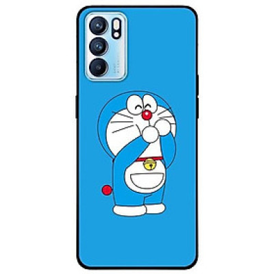 Ốp lưng dành cho Oppo Reno 6 - Reno 6 Z mẫu Doremon Vui