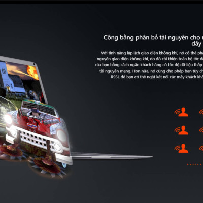 Thiết Bị Phát Wifi Tenda i24 Công Suất Cao 100Users Nguồn POE + Tặng Adapter - Hàng Nhập Khẩu