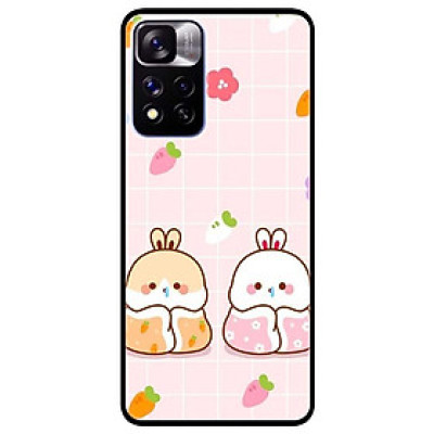 Ốp lưng dành cho Xiaomi Redmi Note 11 Pro 5G ( Bản Nội Địa ) mẫu Bánh Bao Cà Rốt