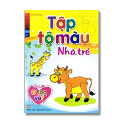 Tập Tô Màu Nhà Trẻ ( Bộ Túi 8 Cuốn)