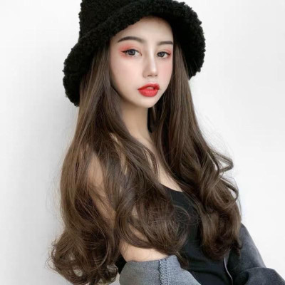 Tóc mũ vành lông xoăn